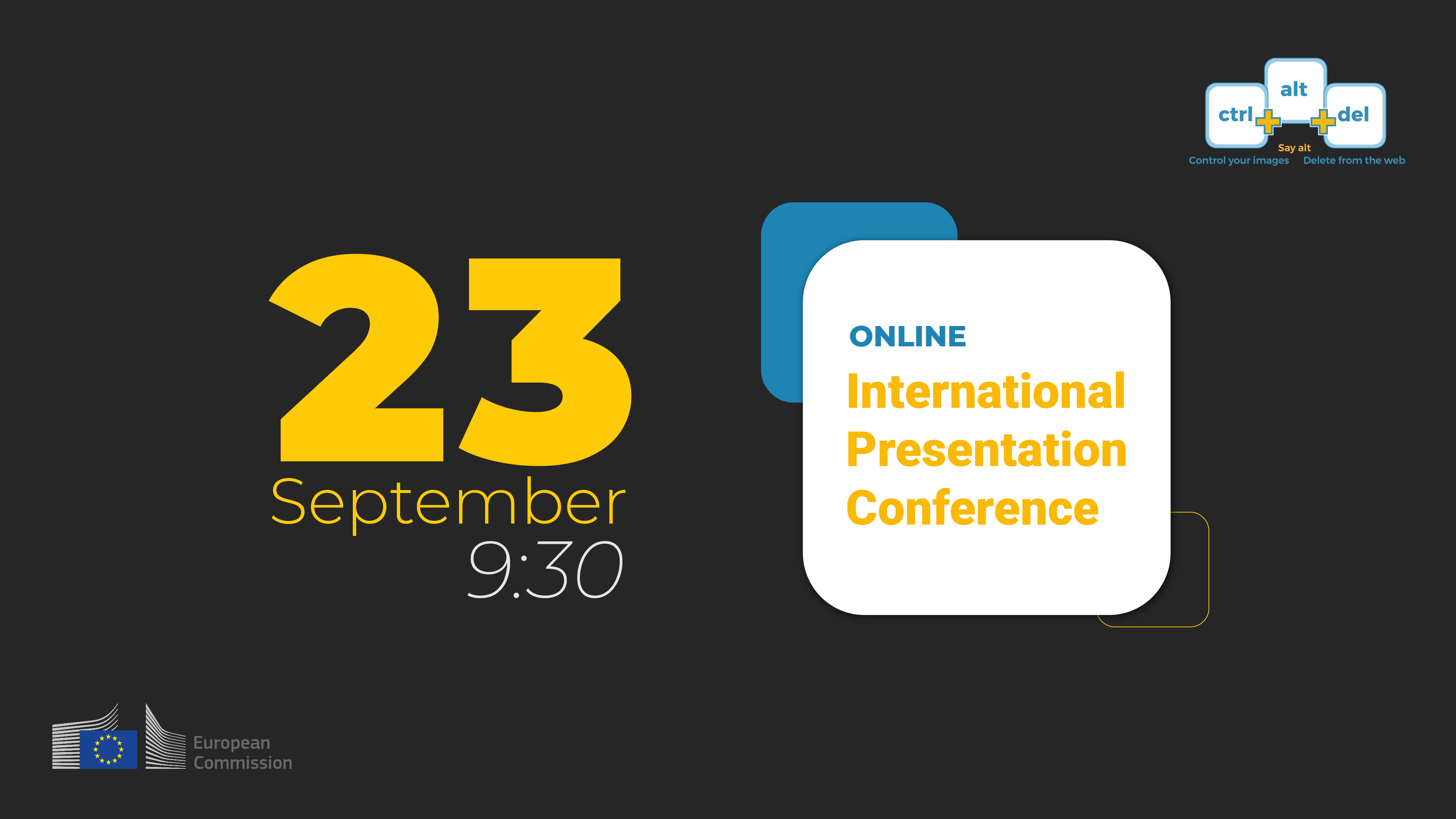 23 Settembre 2020: CTRL+ALT+DEL International Presentation Conference